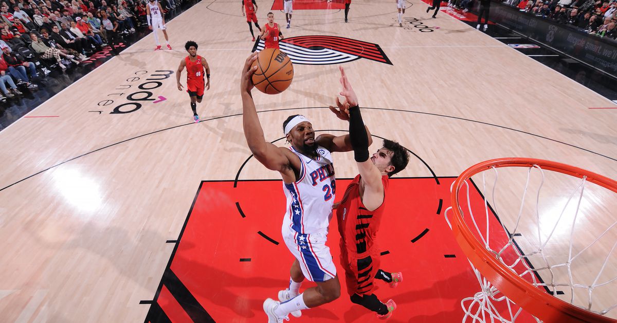 Sixers host Portland Trail Blazers with both teams partially incentivized to lose