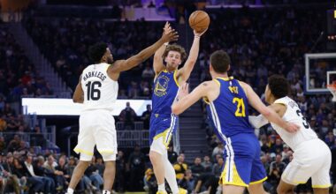 Brandin Podziemski, Dennis Schröder graded in Warriors win over Jazz