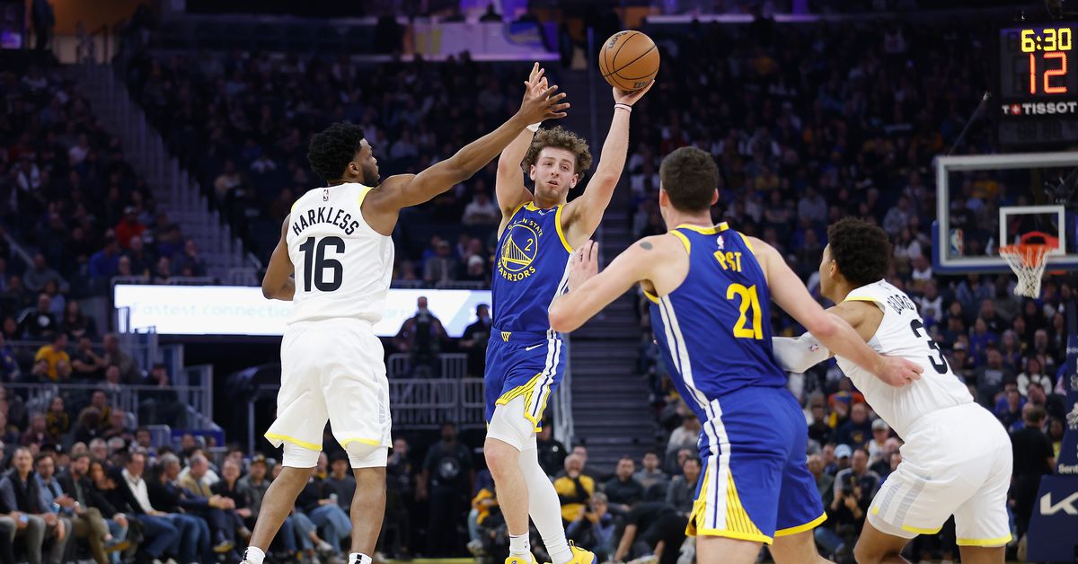 Brandin Podziemski, Dennis Schröder graded in Warriors win over Jazz