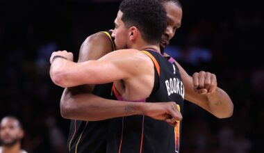 The Durant era is over in Phoenix and Booker’s quiet farewell said everything