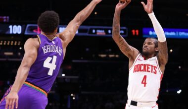 Suns’ sophomore changes jersey number to make way for Jalen Green