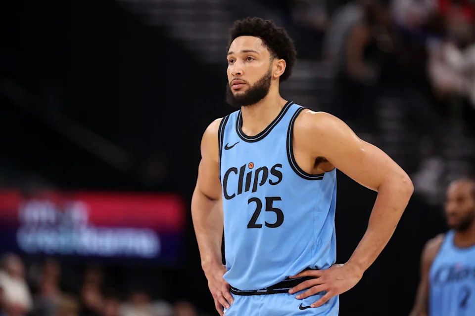 Former Los Angeles Clippers forward Ben Simmons (25).Mandatory Credit&colon; Kiyoshi Mio-Imagn Images