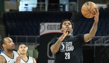 Caleb Love and Ronnie Burrell Chat to Portland Trail Blazers Media