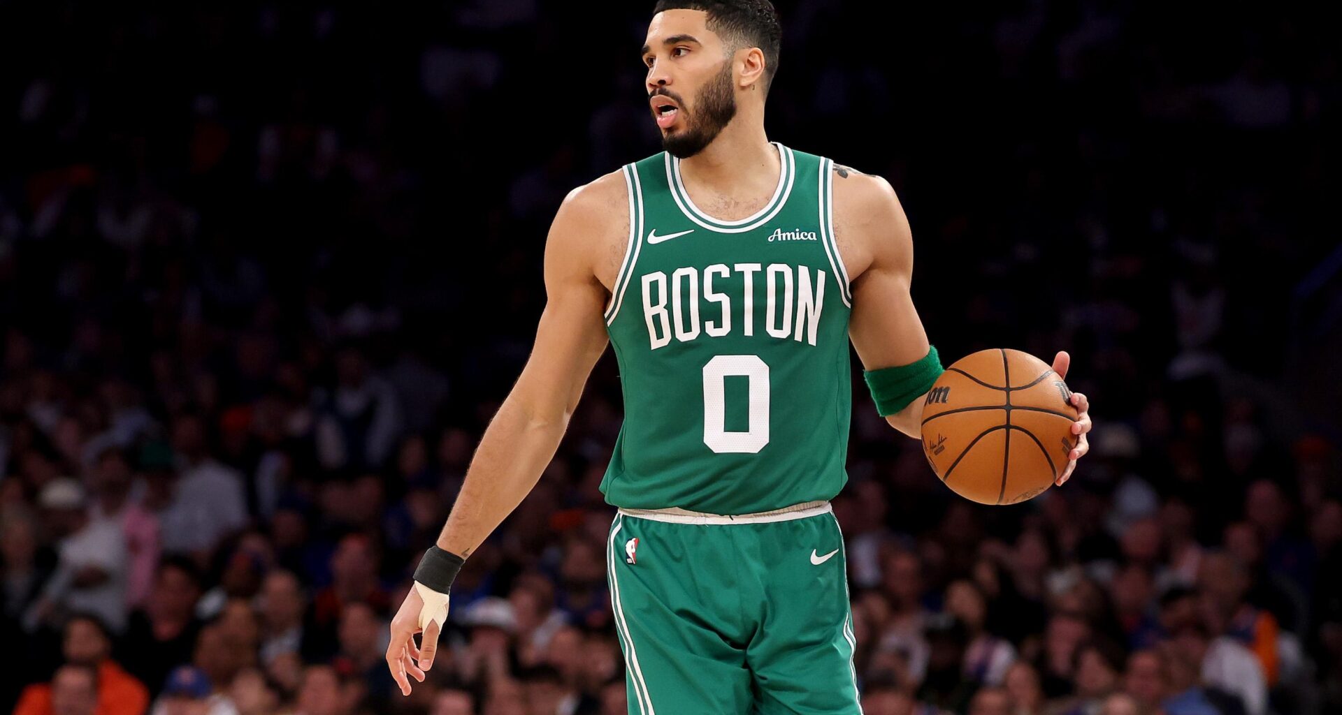 Celtics' Jayson Tatum Posts Pool Rehab Video After Achilles Injury Surgery