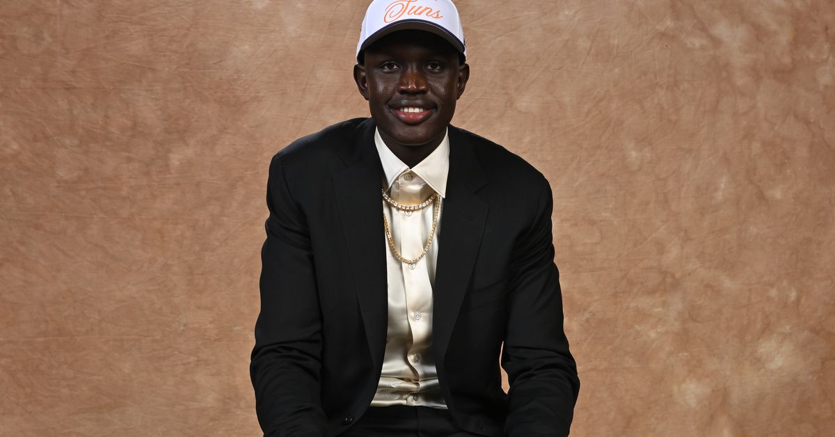 What number will Khaman Maluach dare to wear?