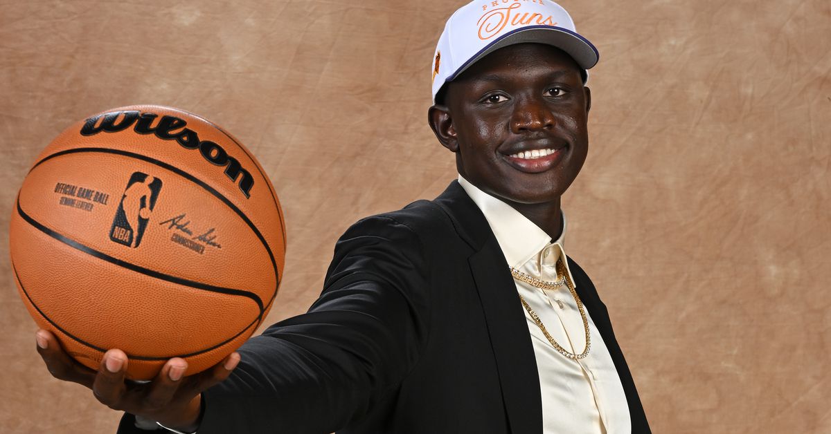 The Suns welcome Khaman Maluach and reveal his jersey number at last