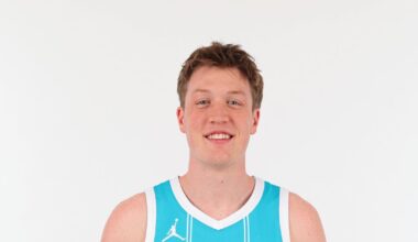 Kon Knueppel, Sion James Signed By The Charlotte Hornets