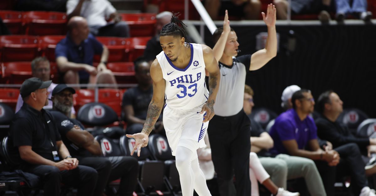 Sixers get first summer league win behind big game from Judah Mintz