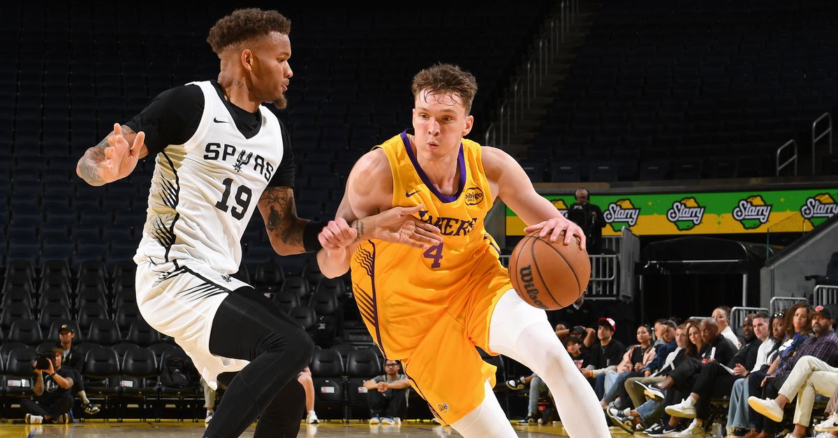 Lakers vs. Spurs Final Score: Knecht, Bazley lead way to victory