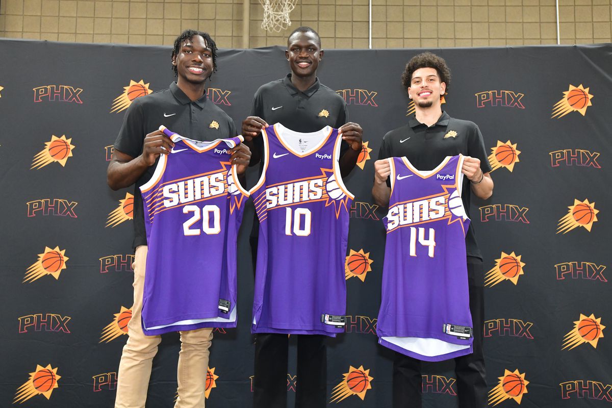 Phoenix Suns Introduce Khaman Maluach, Rasheer Fleming, and Koby Brea - Press Conference