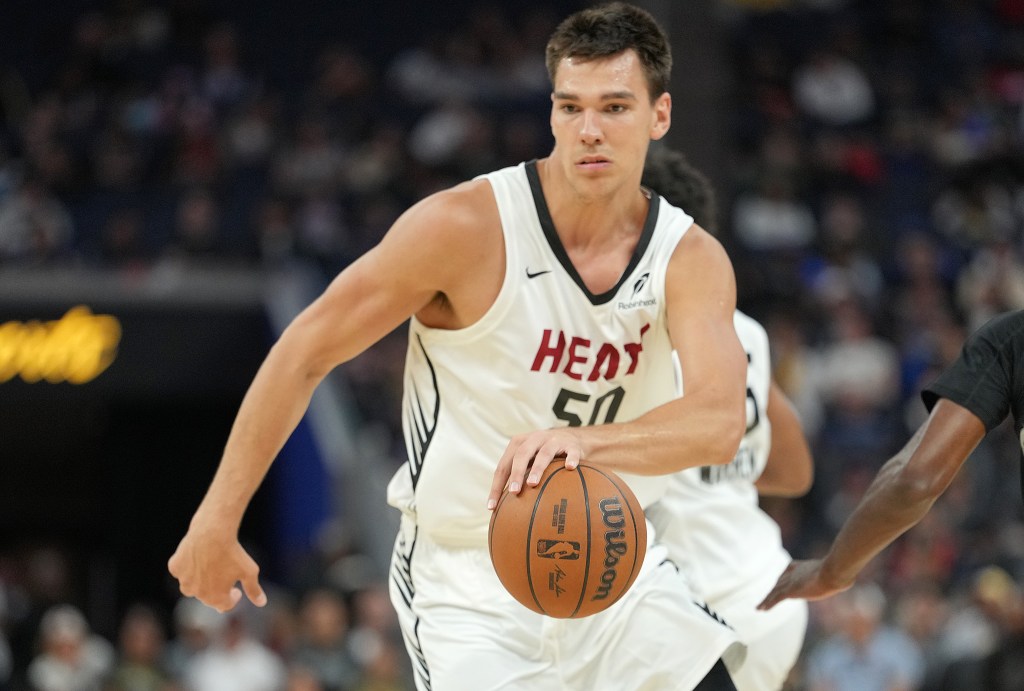 Will Vlad Goldin be the Miami Heat's 2025-26 backup center?