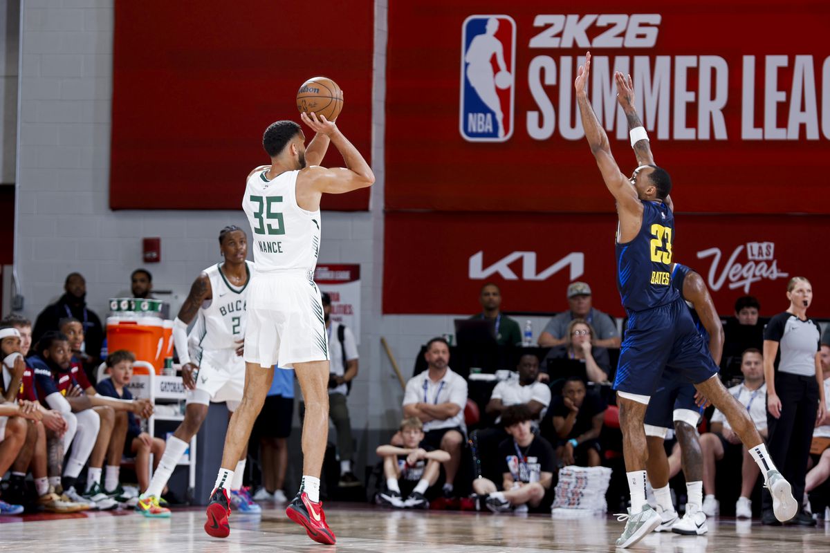 2025 NBA Summer League - Denver Nuggets v Milwaukee Bucks