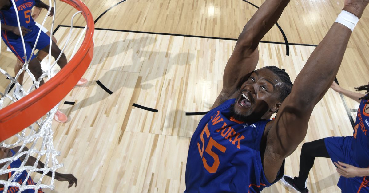 Ariel Hukporti embraces the grind, credits Knicks teammate for his development