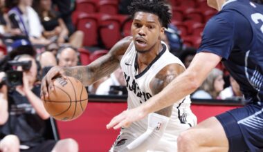 Trail Blazers’ Caleb Love, Coach Ronnie Burrell Discuss Grizzlies Loss