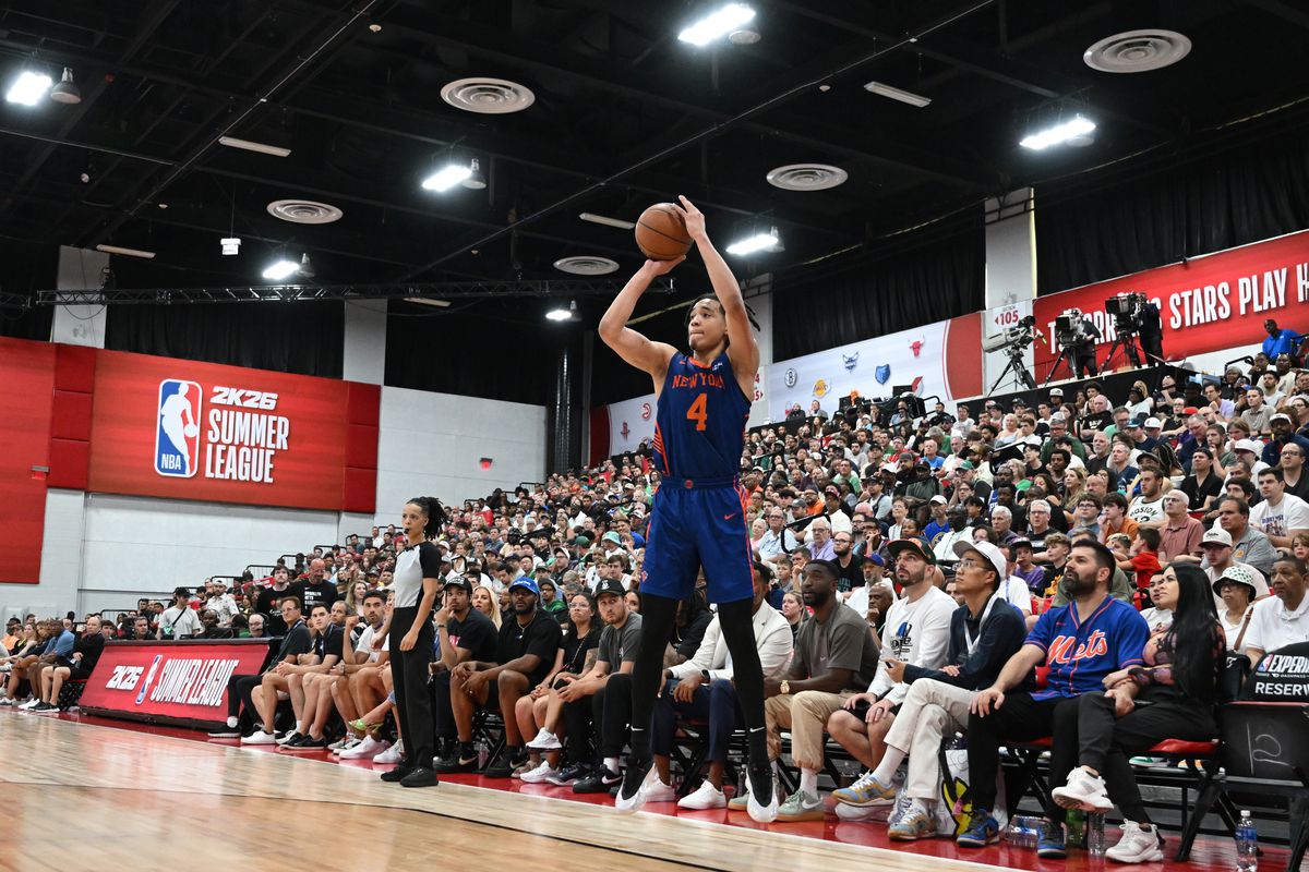 2025 NBA Summer League - New York Knicks v Boston Celtics