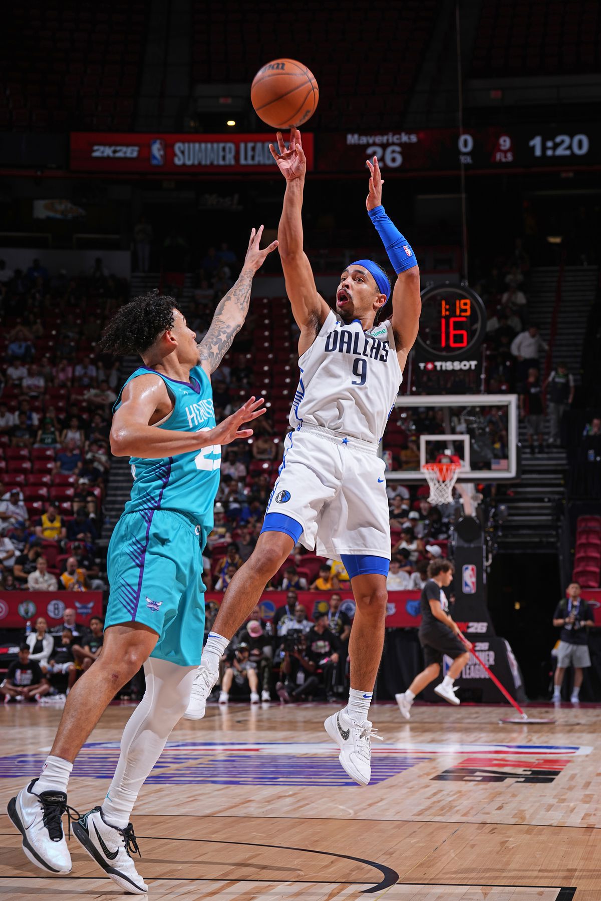 2025 NBA Summer League - Charlotte Hornets v Dallas Mavericks