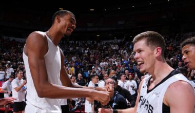 Riley Minix hits overtime game winner as the Spurs beat the Jazz