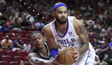 Takeaways from Sixers’ 41-point loss to Spurs in Las Vegas opener