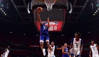 VJ Edgecombe struggles early but finds groove in second half to lead Sixers to win