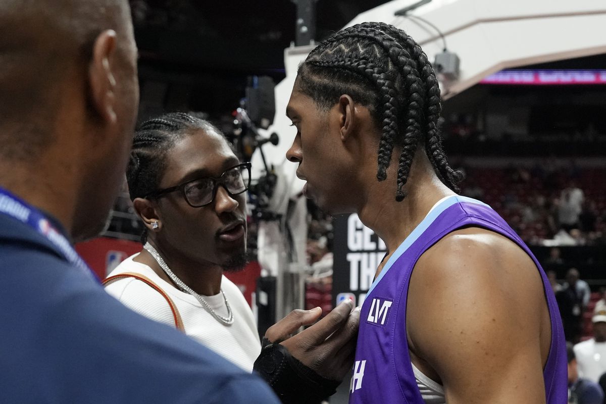 2025 NBA Summer League - Utah Jazz v Charlotte Hornets