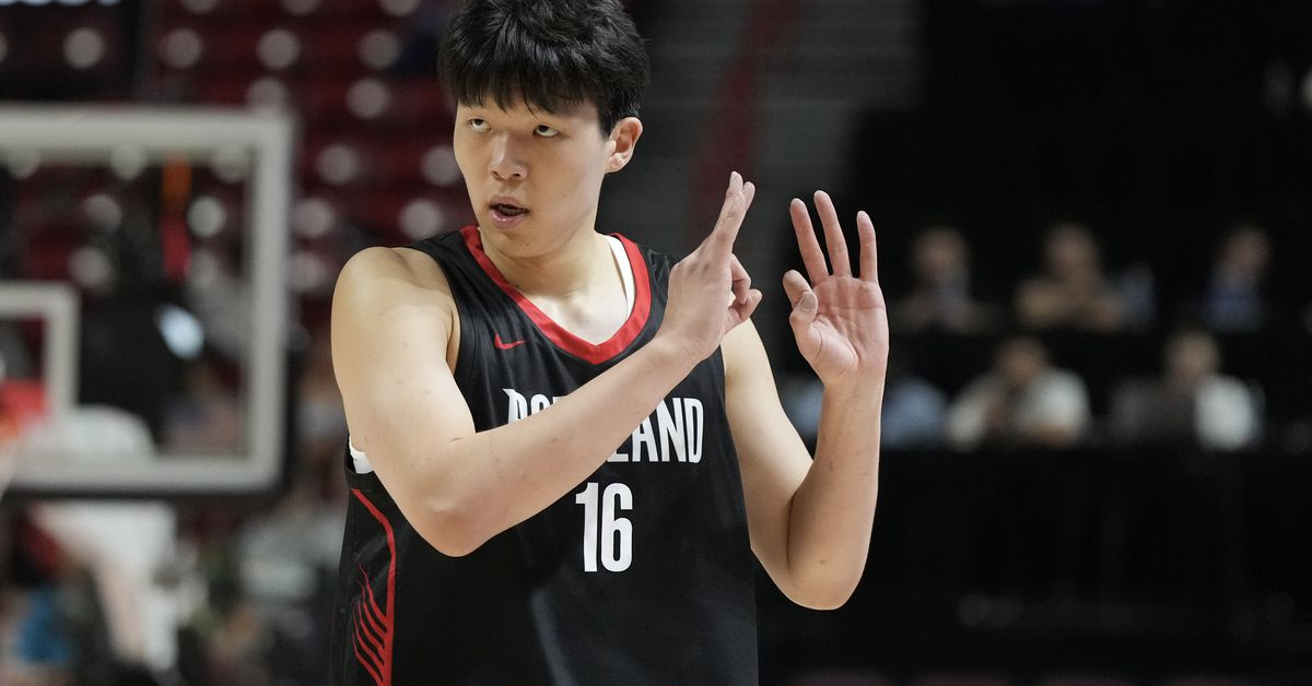 Trail Blazers’ Yang Hansen Says He Can Do Better After Stellar Debut