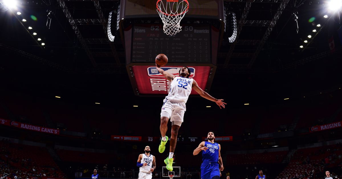 VJ Edgecombe shines, Adam Bona slams and more in Sixers vs. Jazz Summer League highlights