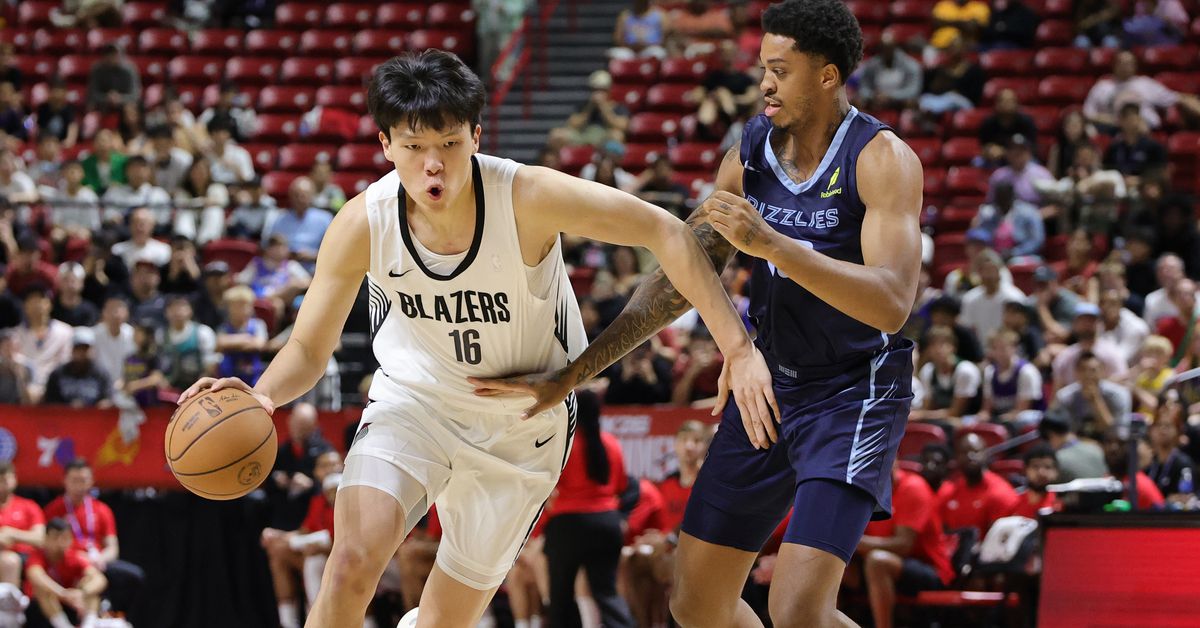 Blazers’ Yang Hansen’s Summer League Performance Called a ‘Mixed Bag’