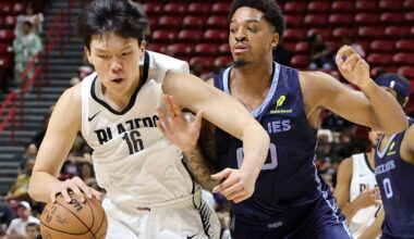 Trail Blazers’ Yang Hansen Focused on Conditioning After Grizzlies Loss