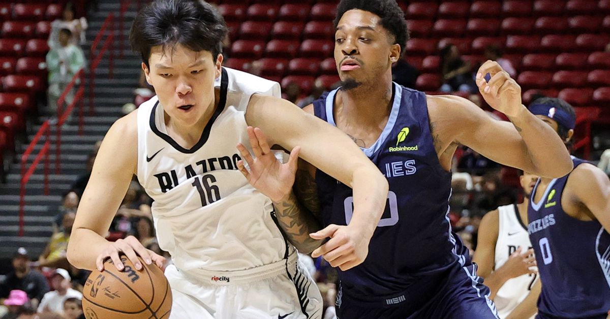 Trail Blazers’ Yang Hansen Focused on Conditioning After Grizzlies Loss