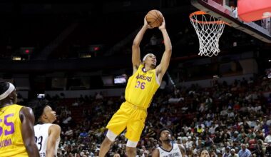Darius Bazley is not taking anything for granted with the Lakers
