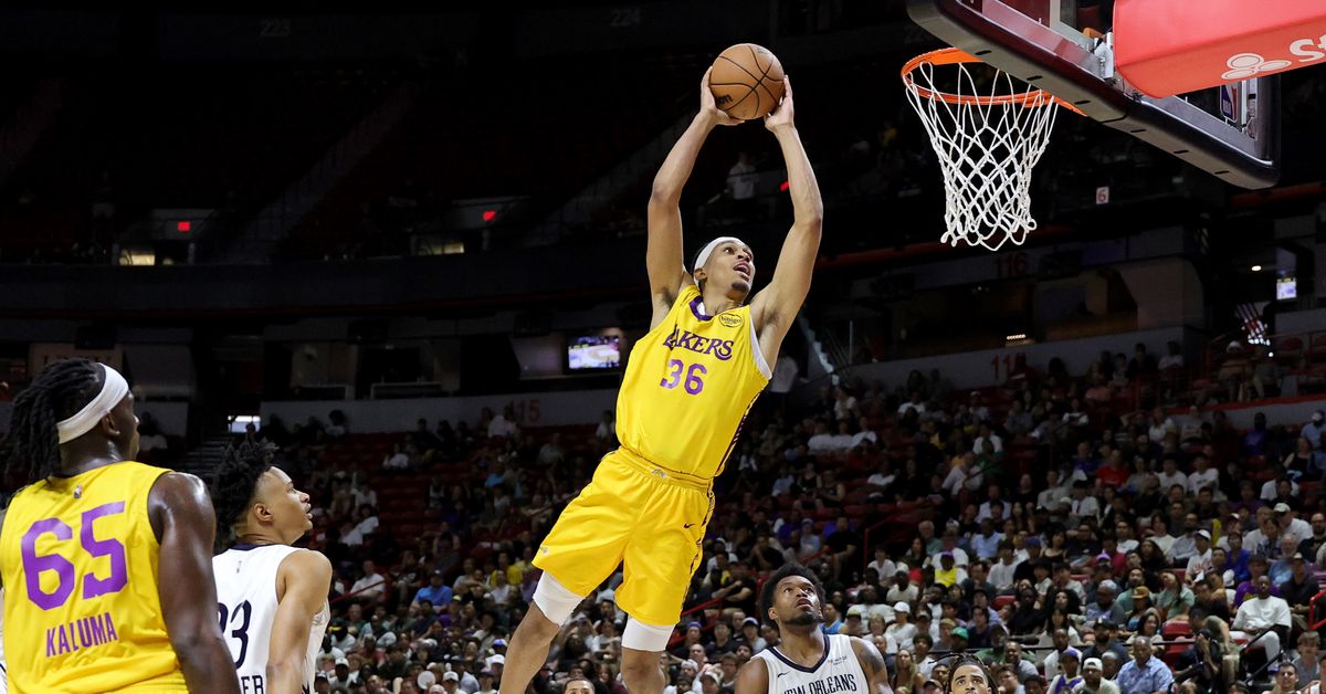 Darius Bazley is not taking anything for granted with the Lakers