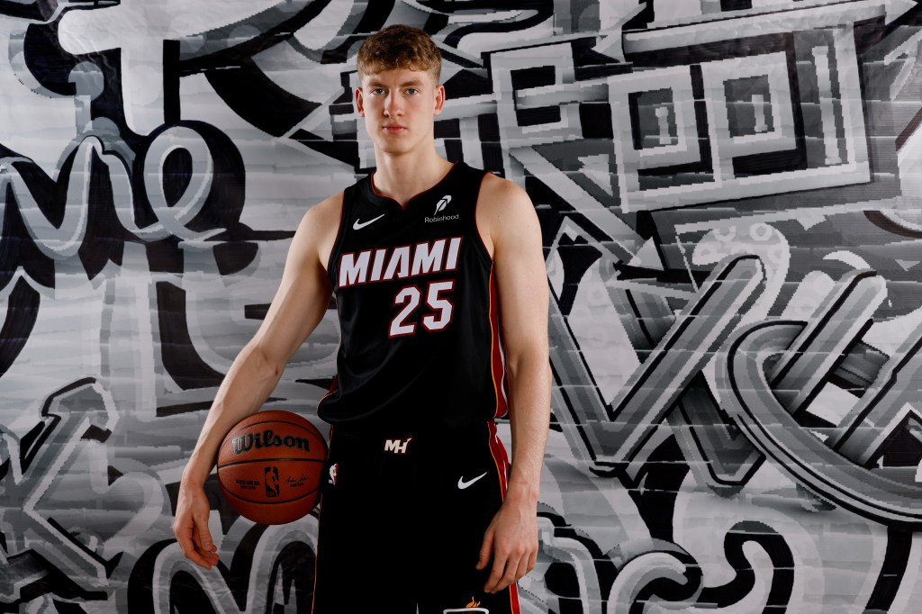Summer-league go time for Miami Heat's Kasparas Jakucionis?