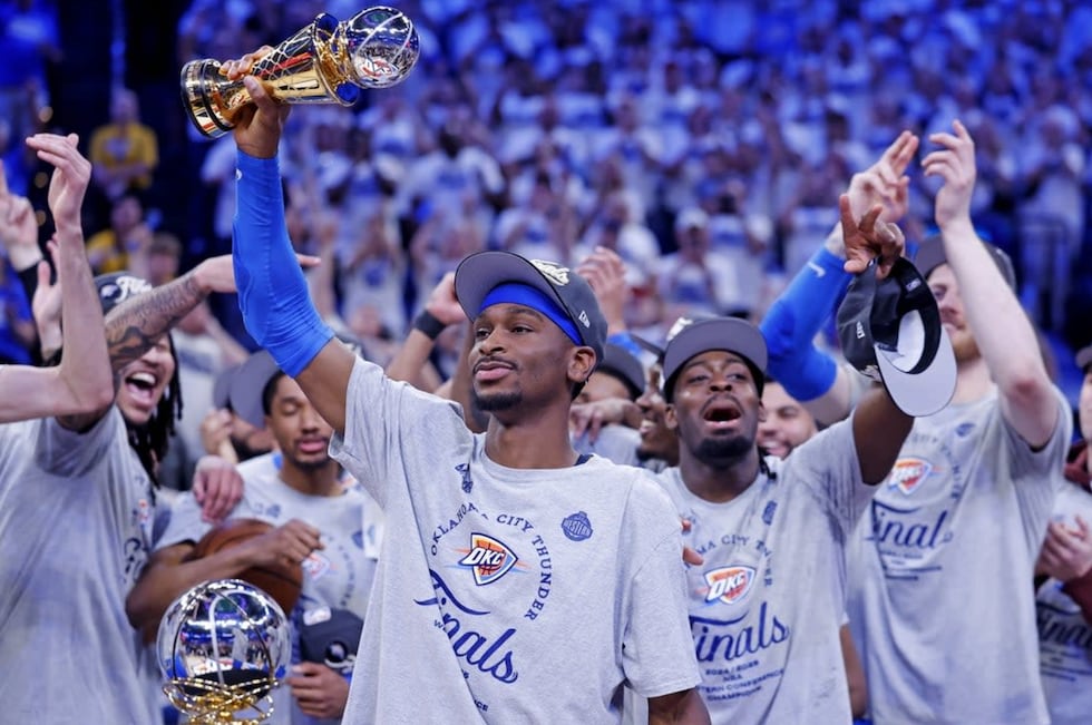 Shai Gilgeous-Alexander led the Oklahoma City Thunder to the NBA championship last month while...
