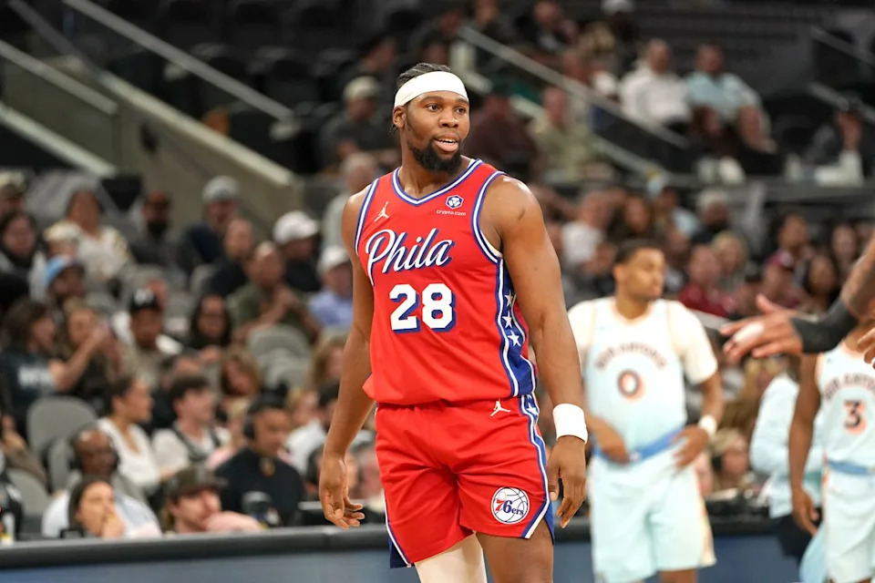 NBA: Philadelphia 76ers at San Antonio Spurs, Guerschon Yabusele, knicks