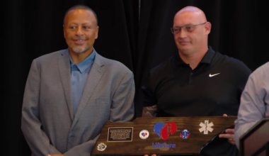 First responders recognized for saving fan’s life at Grizzlies game