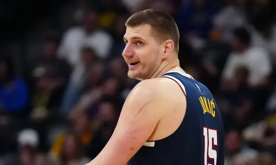 Denver Nuggets center Nikola Jokic.
