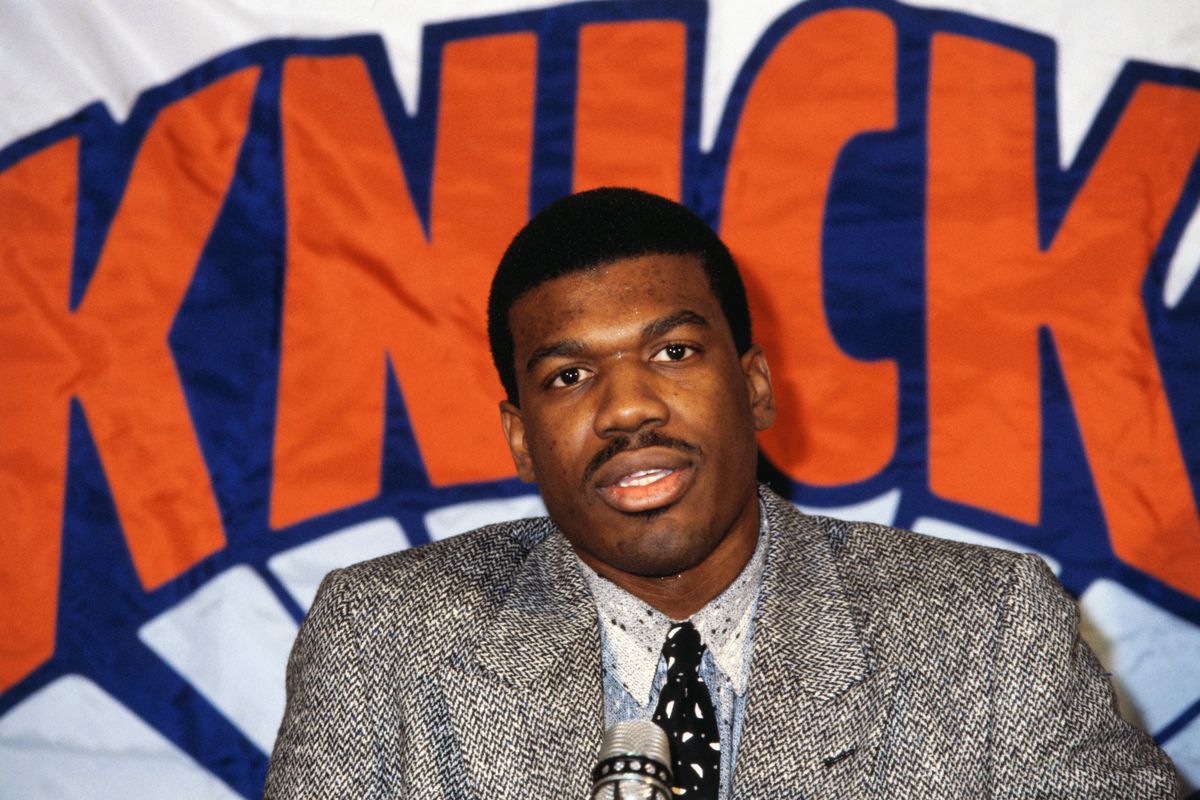 Bernard King Speaking at Press Conference
