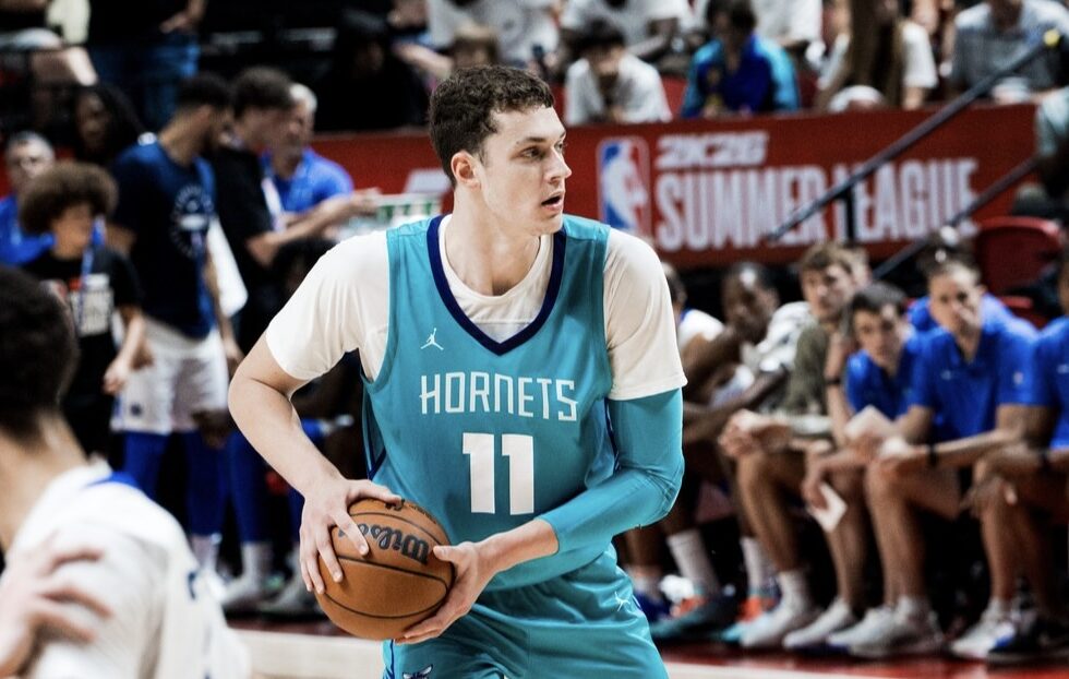 Hornets rookie center Ryan Kalkbrenner is focused on building team chemistry, playing winning basketball, and the little things