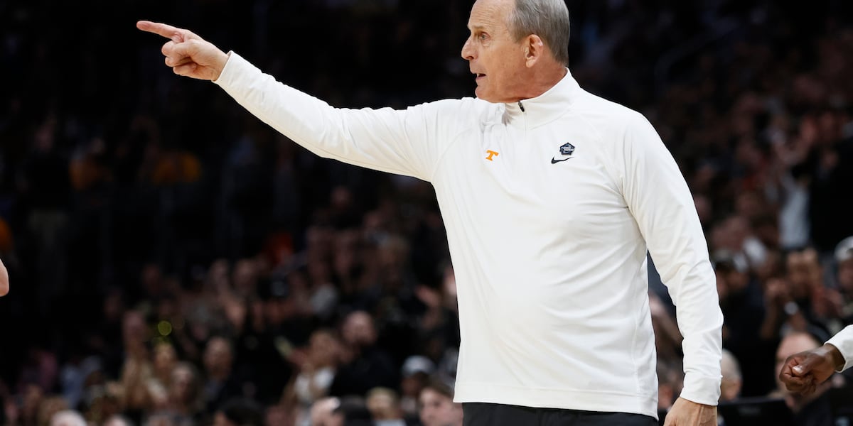 The Volunteers will have an Elite 8 rematch with the Houston Cougars.