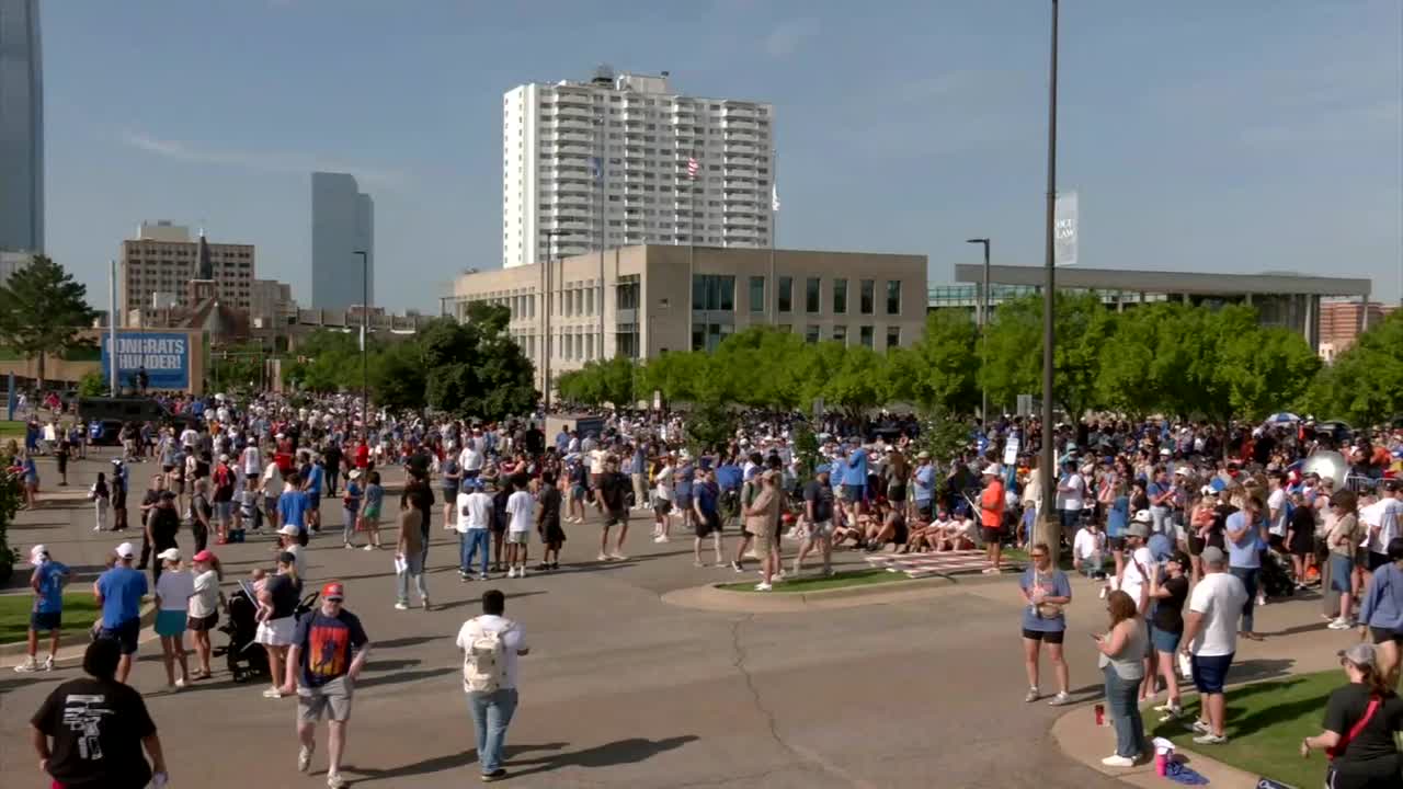 Oklahoma City uses Thunder Parade as blueprint for 2028 Olympics