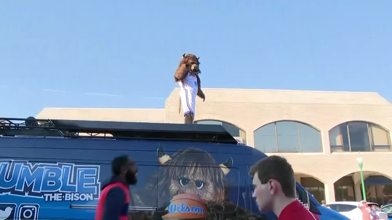 Fort Smith celebrate their hometown OKC Thunder players