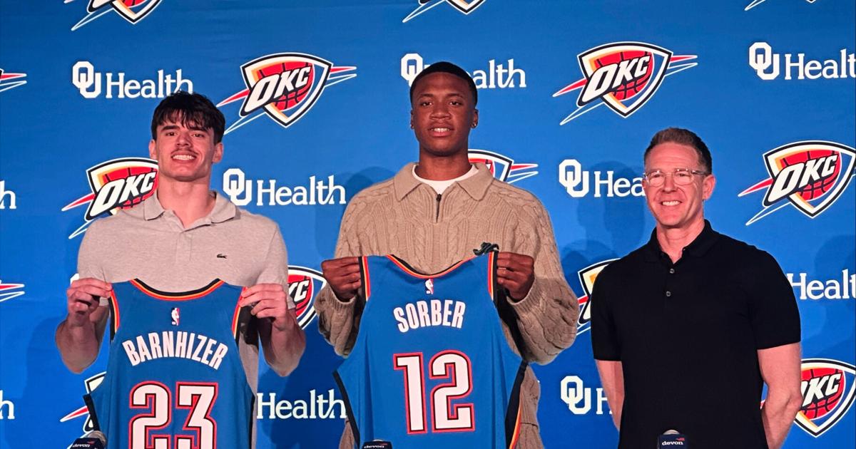 Draft picks Sorber and Barnhizer embrace Thunder culture | Sports