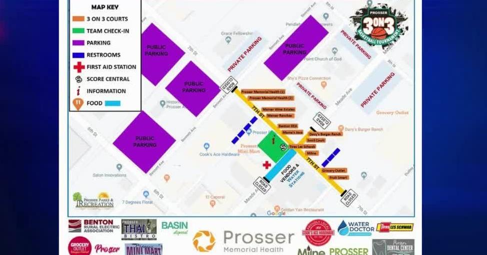 Prosser road closures for weekend basketball tournament | News