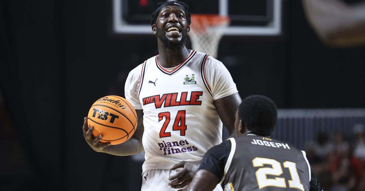 CRAWFORD | Harrell returns in full force as The Ville rolls to TBT opening win in Freedom Hall | Sports