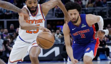Pistons are back in the playoffs and take NBA-record postseason losing streak into Game 1 vs Knicks