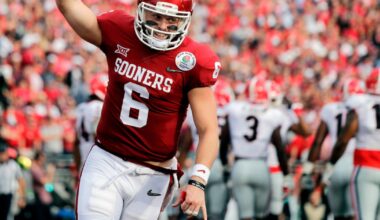 Former Oklahoma QB Baker Mayfield talks faith in Brent Venables, advice for John Mateer
