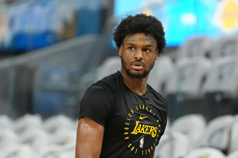 Los Angeles Lakers guard Bronny James.Darren Yamashita-Imagn Images