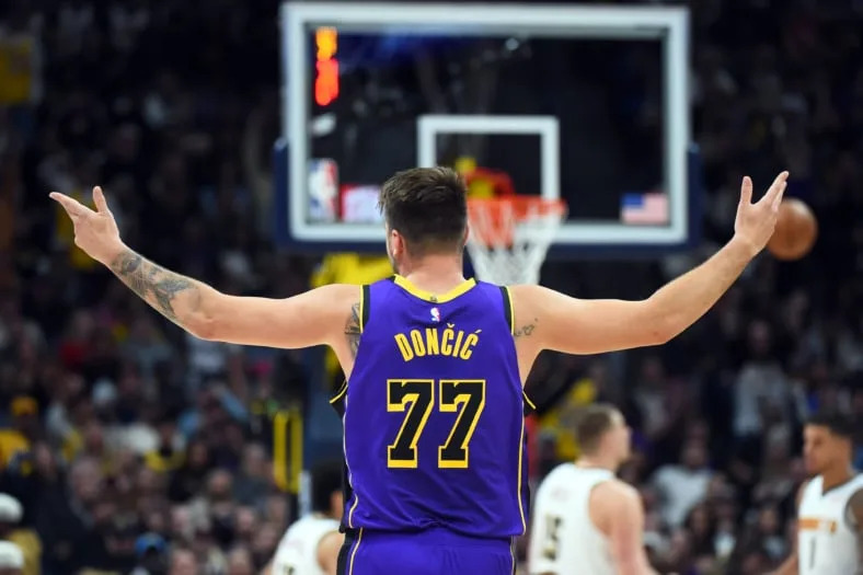 NBA: Los Angeles Lakers at Denver Nuggets