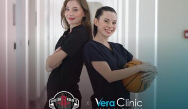 Vera Clinic is an Official Partner of the Houston Rockets