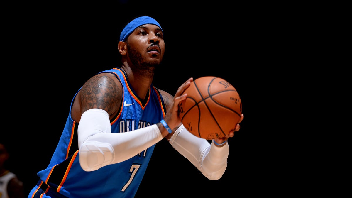 Carmelo Anthony praises Shai Gilgeous-Alexander for mid-range diet